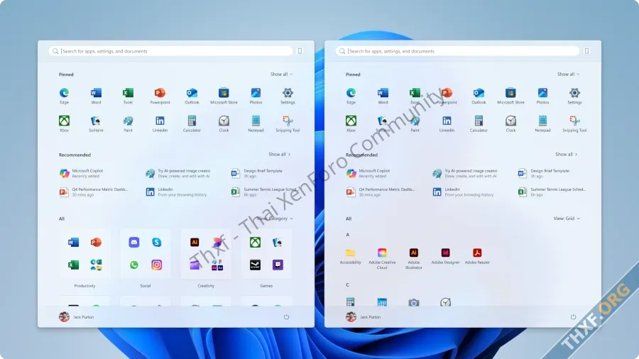 Windows 11 Insider เริ่มใช้ Start Menu แบบใหม่ มี All Apps ตั้งแต่หน้าแรก-1.webp