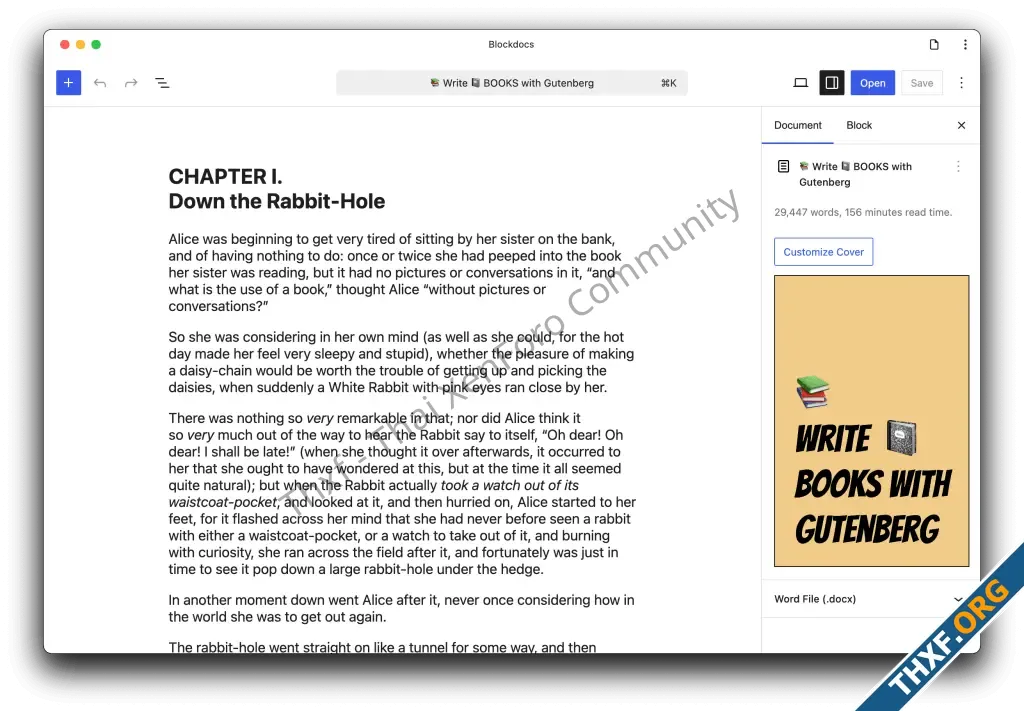 WordPress เพิ่มฟีเจอร์ใช้ Block Editor เขียนอีบุ๊กเป็นฟอร์แมต EPUB ได้ด้วย-1.webp