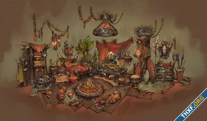 World of Warcraft โชว์ภาพคอนเซปต์ระบบ บ้าน ในเกม อยู่รวมกันเป็นละแวกได้-3.webp
