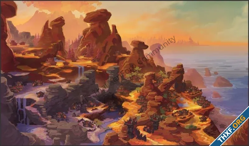 World of Warcraft โชว์ภาพคอนเซปต์ระบบ บ้าน ในเกม อยู่รวมกันเป็นละแวกได้-4.webp