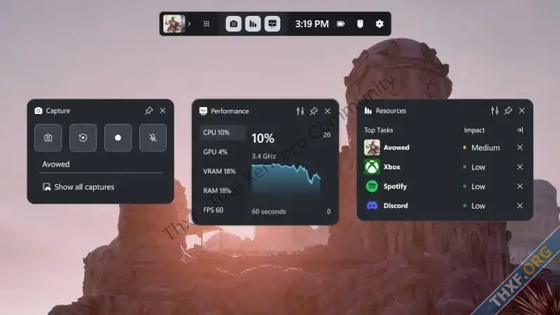 Xbox Game Bar for PC ปรับหน้าตาใหม่ ทำงานบนเครื่องเกมพกพาได้ดีขึ้น-1.webp