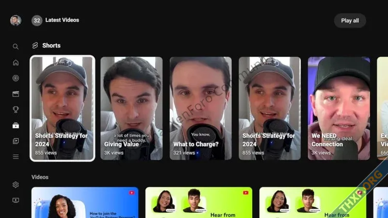 YouTube ปรับการแสดงผลบนสมาร์ททีวี เพิ่มแท็บ Podcasts และรายการวิดีโอแนะนำแบบใหม่ๆ-2.webp