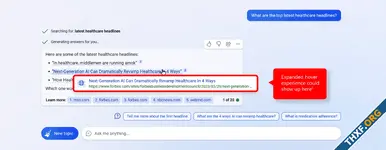 ไมโครซอฟท์ประกาศแนวทางทำเงิน New Bing เตรียมแสดงโฆษณาในหน้าแชท