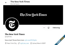 ทวิตเตอร์ The New York Times ถูกนำเครื่องหมายถูกออกแล้ว หลังท้าทาย ประกาศไม่จ่ายเงินซื้อ Blue