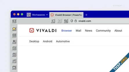 Vivaldi ออกเวอร์ชัน 6.0 ปรับแต่งไอคอนได้อิสระ, เพิ่ม Workspace จัดหมวดการทำงาน