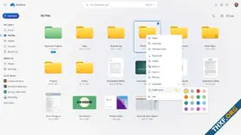 ไมโครซอฟท์โชว์ OneDrive for Web โฉมใหม่ โฟลเดอร์แยกสี แยกไฟล์ตามเพื่อน-การประชุม