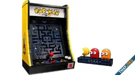 Lego เปิดตัวของเล่น PAC-MAN มาเป็นตู้เกมอาเขต บล็อค 2,650 ชิ้น จอเลื่อนได้จริง