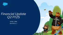 Salesforce ไตรมาสล่าสุด รายได้รวมโต 8% เดินหน้าผลักดันผลิตภัณฑ์ AI ให้ลูกค้าองค์กร