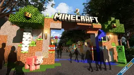 Minecraft เตรียมเปิดสวนสนุกที่จำลองฉากจากเกม 2 แห่ง ในอเมริกาและอังกฤษช่วงปี 2026-2027