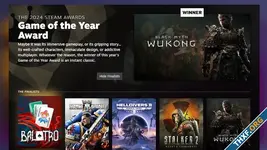 ผลโหวตจากมหาชน Black Myth: Wukong ชนะเกมยอดเยี่ยม Steam Awards 2024