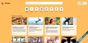 Firefox 134 ปรับดีไซน์หน้า New Tab, รองรับฮาร์ดแวร์ถอดรหัส H.265 บนวินโดวส์