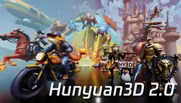 Tencent เปิดตัว Hunyuan3D 2.0 เครื่องมือสร้างโมเดล 3D ด้วย AI โอเพนซอร์ส