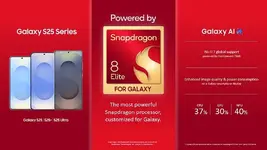Galaxy S25 ใช้ชิป Snapdragon 8 Elite รุ่นปรับแต่งพิเศษ for Galaxy