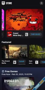 Epic Games Store บนมือถือ เริ่มขายเกมจากค่ายอื่น, แจกเกมฟรีเกมแรกบนมือถือ
