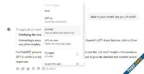 OpenAI เปิดโมเดล o3-mini ให้ใช้บน ChatGPT แล้ว มาแทน o1-mini ตอบดีกว่า เร็วกว่า
