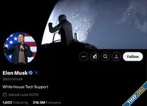 Elon Musk เรียกตัวเองเป็นผู้สนับสนุนด้านเทคโนโลยีของทำเนียบขาวบนไบโอ X