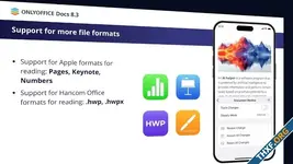 OnlyOffce ชุดซอฟต์แวร์สำนักงานโอเพนซอร์ส รองรับไฟล์ iWork (Pages, Numbers, Keynote)