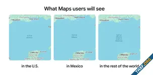 ทำจริง! Google Maps เปลี่ยนชื่ออ่าวเม็กซิโกเป็นอ่าวอเมริกา สำหรับผู้ใช้ในสหรัฐฯ