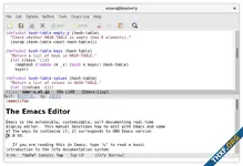 GNU Emacs ออกเวอร์ชัน 30.1 พอร์ตไปยัง Android แล้ว, รองรับไฟล์ JSON
