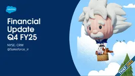 Salesforce รายงานผลประกอบการไตรมาส รายได้โต 8% ปิดดีล Agentforce กับลูกค้าแล้วกว่า 3,000 ราย