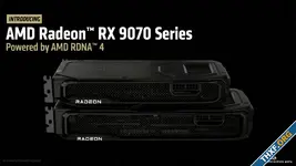 AMD เปิดตัวจีพียูซีรีส์ Radeon RX 9070 ประสิทธิภาพสูงในราคา 549-599 ดอลลาร์
