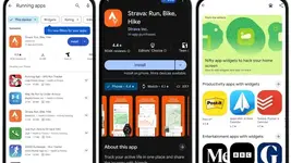 Google Play Store เพิ่มการค้นหา-แนะนำแอพ Android ที่มี Widget