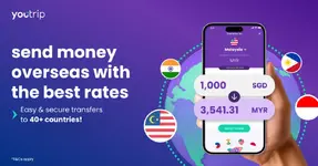 YouTrip สิงคโปร์ เพิ่มบริการโอนเงินข้ามประเทศ