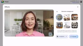 Google Meet และ Chat เพิ่มฟีเจอร์ Gemini สร้างภาพพื้นหลัง, ปรับแสง, แปลภาษา