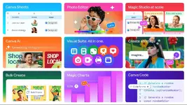 เป็นทุกอย่างแล้ว! Canva เพิ่มเครื่องมือใหม่ สเปรดชีท, แชทบอต AI และ AI เขียนโค้ด