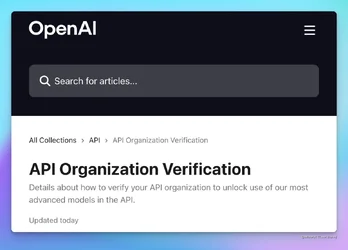 OpenAI เตรียมบังคับยืนยันตัวตนผู้ใช้งาน สำหรับ API ระดับองค์กร-1.webp OpenAI เตรียมบังคับยืนยันตัวตนผู้ใช้งาน สำหรับ API ระดับองค์กร-1.webp