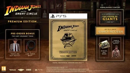 เกม Indiana Jones เวอร์ชัน PS5 ไฟล์ขนาด 125GB แต่ใส่มาในแผ่น 20GB ต้องโหลดเพิ่มอยู่ดี-1.webp
