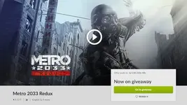 เกม Metro 2033 แจกฟรีแบบจำกัดเวลา ฉลองครบ 15 ปีของซีรีส์เกม Metro
