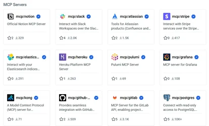 Docker เปิดตัว MCP Catalog เซิร์ฟเวอร์ MCP พร้อมใช้ ติดตั้งได้จาก Docker Hub-1.webp Docker เปิดตัว MCP Catalog เซิร์ฟเวอร์ MCP พร้อมใช้ ติดตั้งได้จาก Docker Hub-1.webp