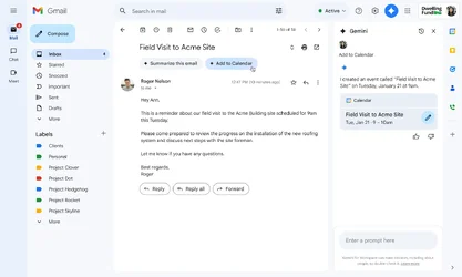 Gmail เพิ่มฟีเจอร์ Gemini ตรวจจับวันที่ในเนื้ออีเมล เพิ่มนัดหมายลงปฏิทินได้-1.webp Gmail เพิ่มฟีเจอร์ Gemini ตรวจจับวันที่ในเนื้ออีเมล เพิ่มนัดหมายลงปฏิทินได้-1.webp