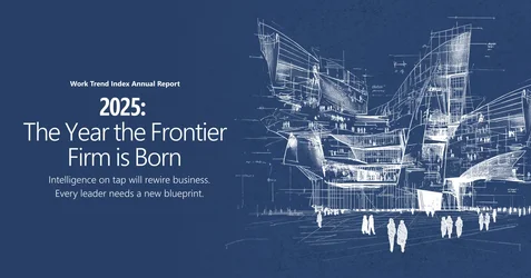 Microsoft ออกรายงาน Work Trend 2025 องค์กรต้องเตรียมพร้อมที่ให้พนักงานทุกคนเป็นหัวหน้า AI Age...webp Microsoft ออกรายงาน Work Trend 2025 องค์กรต้องเตรียมพร้อมที่ให้พนักงานทุกคนเป็นหัวหน้า AI Age...webp