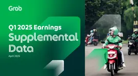 Grab ไตรมาส 1/2025 รายได้รวมเพิ่มขึ้น 18% - GrabMart เติบโตโดดเด่น