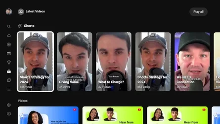YouTube ปรับการแสดงผลบนสมาร์ททีวี เพิ่มแท็บ Podcasts และรายการวิดีโอแนะนำแบบใหม่ๆ-2.webp YouTube ปรับการแสดงผลบนสมาร์ททีวี เพิ่มแท็บ Podcasts และรายการวิดีโอแนะนำแบบใหม่ๆ-2.webp