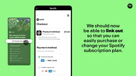 Spotify ส่งอัพเดตแอพขึ้น App Store เพิ่มช่องทางจ่ายเงินอื่น หลังศาลตัดสินให้แอปเปิลต้องยอม