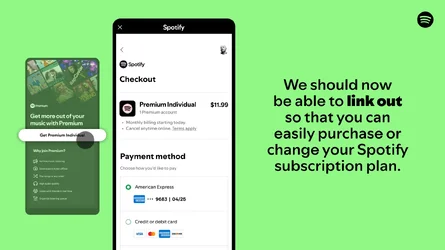 Spotify ส่งอัพเดตแอพขึ้น App Store เพิ่มช่องทางจ่ายเงินอื่น หลังศาลตัดสินให้แอปเปิลต้องยอม-1.webp Spotify ส่งอัพเดตแอพขึ้น App Store เพิ่มช่องทางจ่ายเงินอื่น หลังศาลตัดสินให้แอปเปิลต้องยอม-1.webp