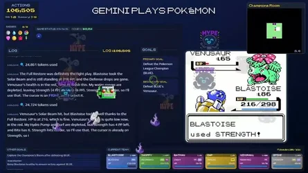 ลาก่อนมนุษย์ Gemini 25 Pro เล่นเกม Pokemon Blue จบด้วยตัวเองล้วนๆ-1.webp ลาก่อนมนุษย์ Gemini 25 Pro เล่นเกม Pokemon Blue จบด้วยตัวเองล้วนๆ-1.webp
