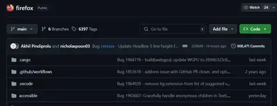 Firefox ย้ายโค้ดมา GitHub ลดภาระการดูแลเซิร์ฟเวอร์ Mercurial เอง