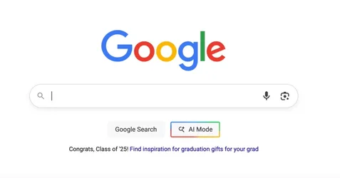 Google ทดลองเปลี่ยนปุ่ม Im Feeling Lucky หน้าโฮมเพจเป็นปุ่ม AI Mode แทน-1.webp