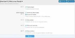 [XenGenTr] Welcome Panel 1.1.3