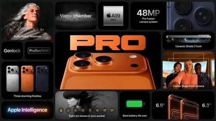 Apple เปิดตัว iPhone 17 Pro และ iPhone 17 Pro Max เพิ่มประสิทธิภาพกล้องและฟังก์ชันอื่นขึ้นไปอ...webp Apple เปิดตัว iPhone 17 Pro และ iPhone 17 Pro Max เพิ่มประสิทธิภาพกล้องและฟังก์ชันอื่นขึ้นไปอ...webp