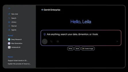 กูเกิลเปิดตัว Gemini Enterprise แชทบอท AI เวอร์ชันองค์กร เพิ่มฟีเจอร์ควบคุมสร้าง Agent-1.webp กูเกิลเปิดตัว Gemini Enterprise แชทบอท AI เวอร์ชันองค์กร เพิ่มฟีเจอร์ควบคุมสร้าง Agent-1.webp