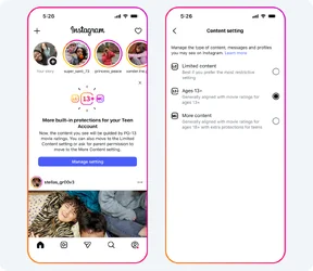 Instagram Teen Account เริ่มใช้ระบบจัดเรตเนื้อหาเหมือนภาพยนตร์ ค่าดีฟอลต์เป็น PG13-1.webp Instagram Teen Account เริ่มใช้ระบบจัดเรตเนื้อหาเหมือนภาพยนตร์ ค่าดีฟอลต์เป็น PG13-1.webp