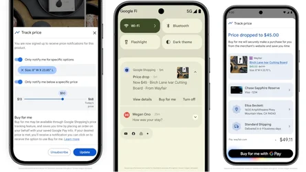 Buy for Me กูเกิลโชว์ฟีเจอร์ Agentic Checkout ใช้ AI กดซื้อของออนไลน์ให้ เมื่อลดราคาตามที่กำหนด
