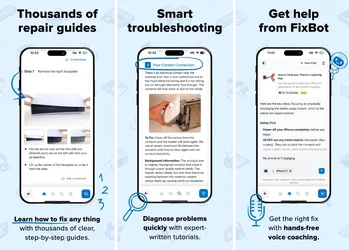 iFixit ออกแอปมือถือ เป็นคู่มือการซ่อมแซมอุปกรณ์ต่าง ๆ พร้อมระบบค้นหาผ่านแชทบอต