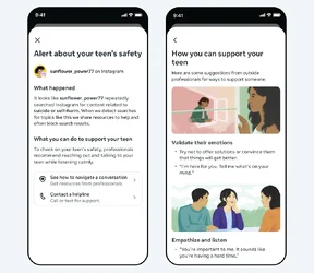 Instagram จะส่งคำเตือนไปยังพ่อแม่ หากบัญชี Teen Accounts ค้นคำทำร้ายตัวเอง-1.webp