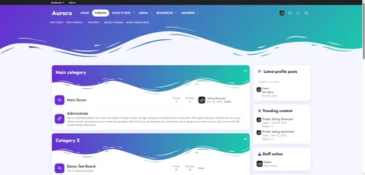 Aurora [Free XF Theme]